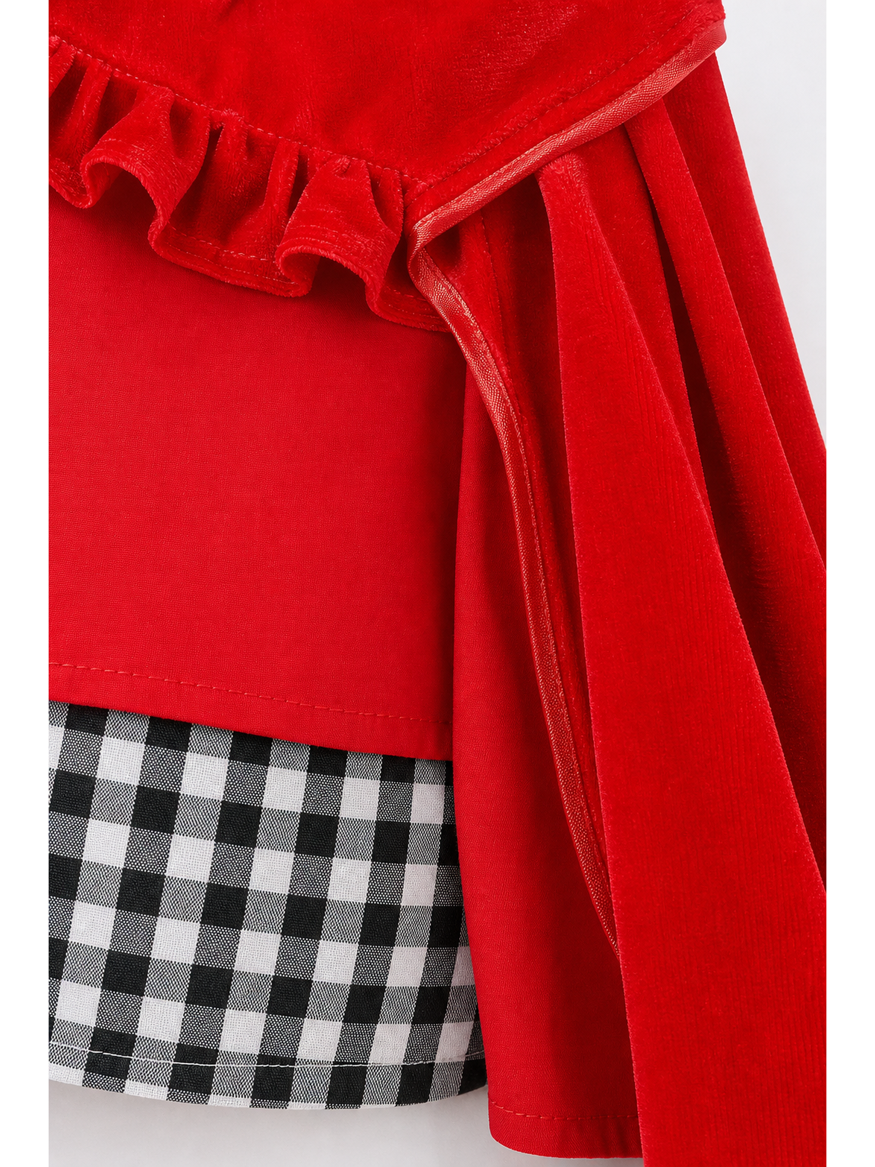 Little Red Riding Hood Halloween Costume with Cape
