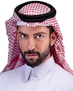 Arabic Carnival Headpiece with Scarf