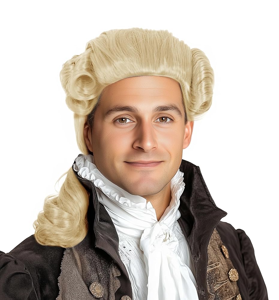 18th-Century Carnival Wig Headpiece