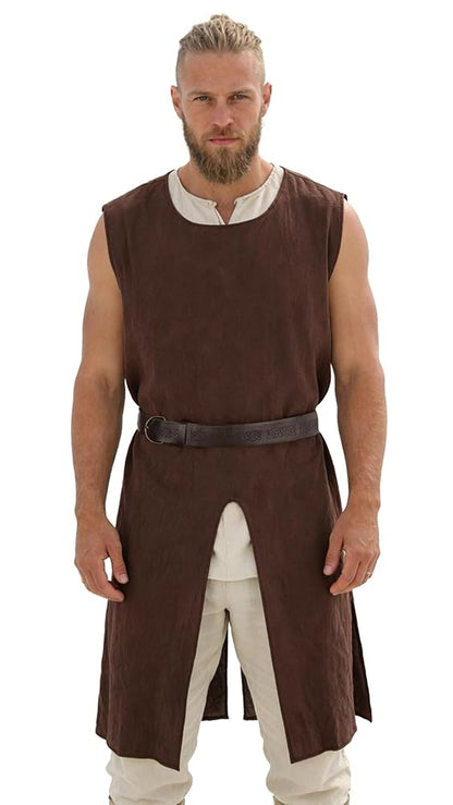 Coffee Sleeveless Tunic