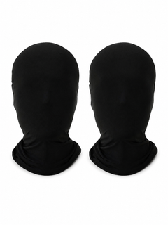 Black Carnival Face Mask, 2 Pack