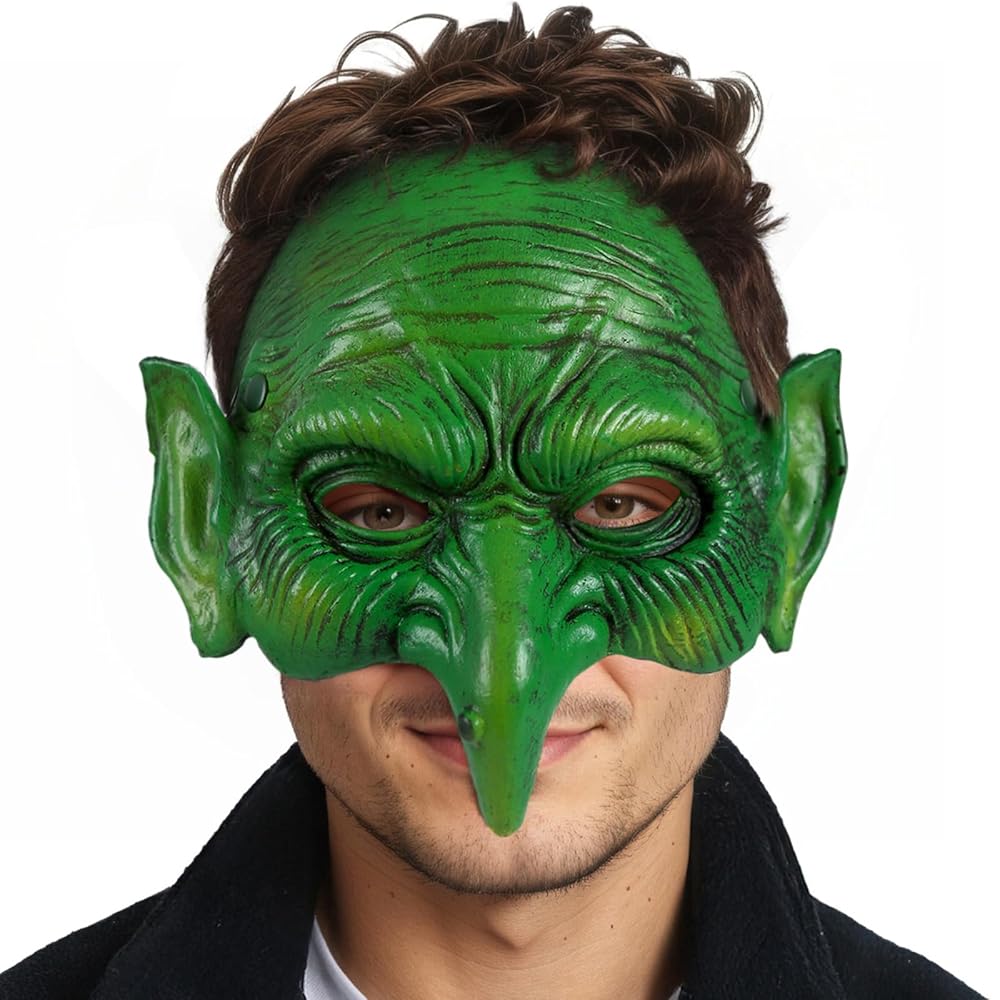 Green Goblin Mask for Halloween and Cosplay