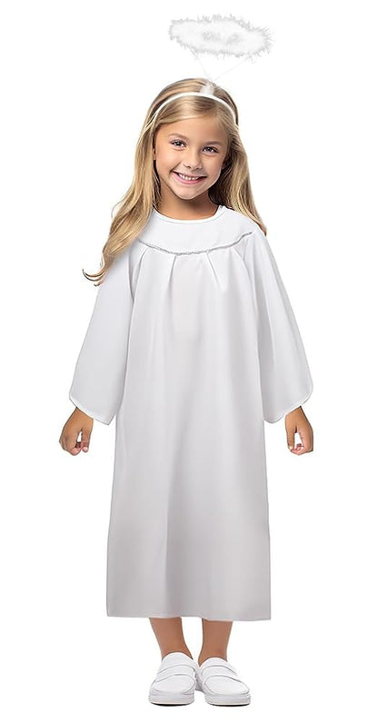 Children's White Angel Halo Headband for Costume