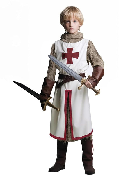 Children’s Sleeveless Crusader Cosplay Costume