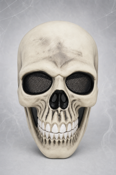 1pc Halloween Skull Mask Plastic Open Face 3D Skull Face Mask for Cosplay Party