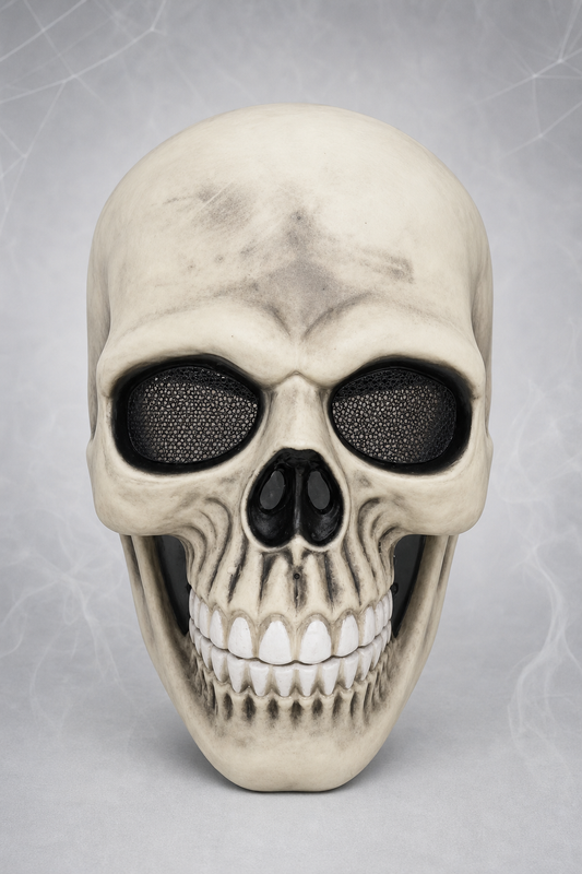 1pc Halloween Skull Mask Plastic Open Face 3D Skull Face Mask for Cosplay Party