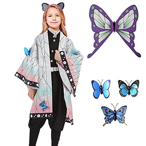 Children's Butterfly Costume, Cosplay Kimono