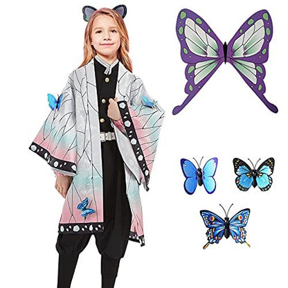 Children's Butterfly Costume, Cosplay Kimono