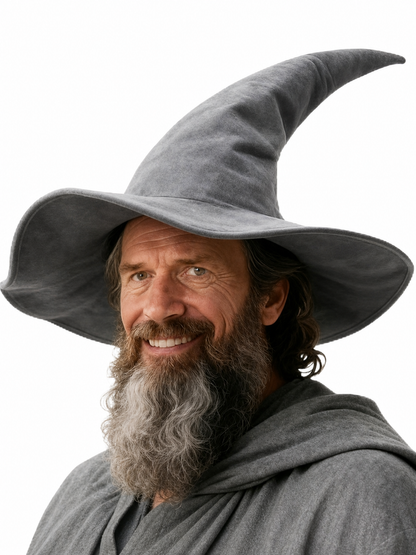 Wizard Costume Hat with Wide Brim