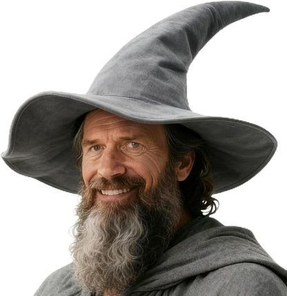 Wizard Costume Hat with Wide Brim
