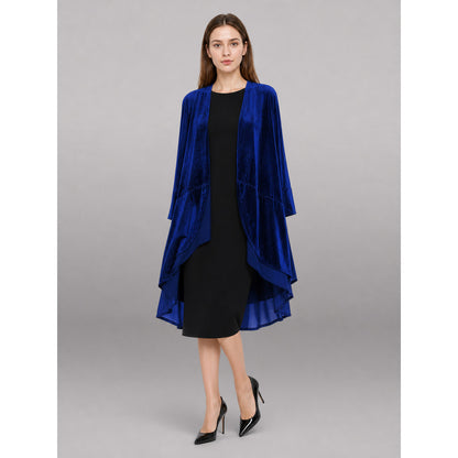 Long Dark Navy Carnival Stage Cloak occasion guide