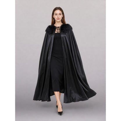 Black Costume Cloak for Witch Cosplay occasion guide