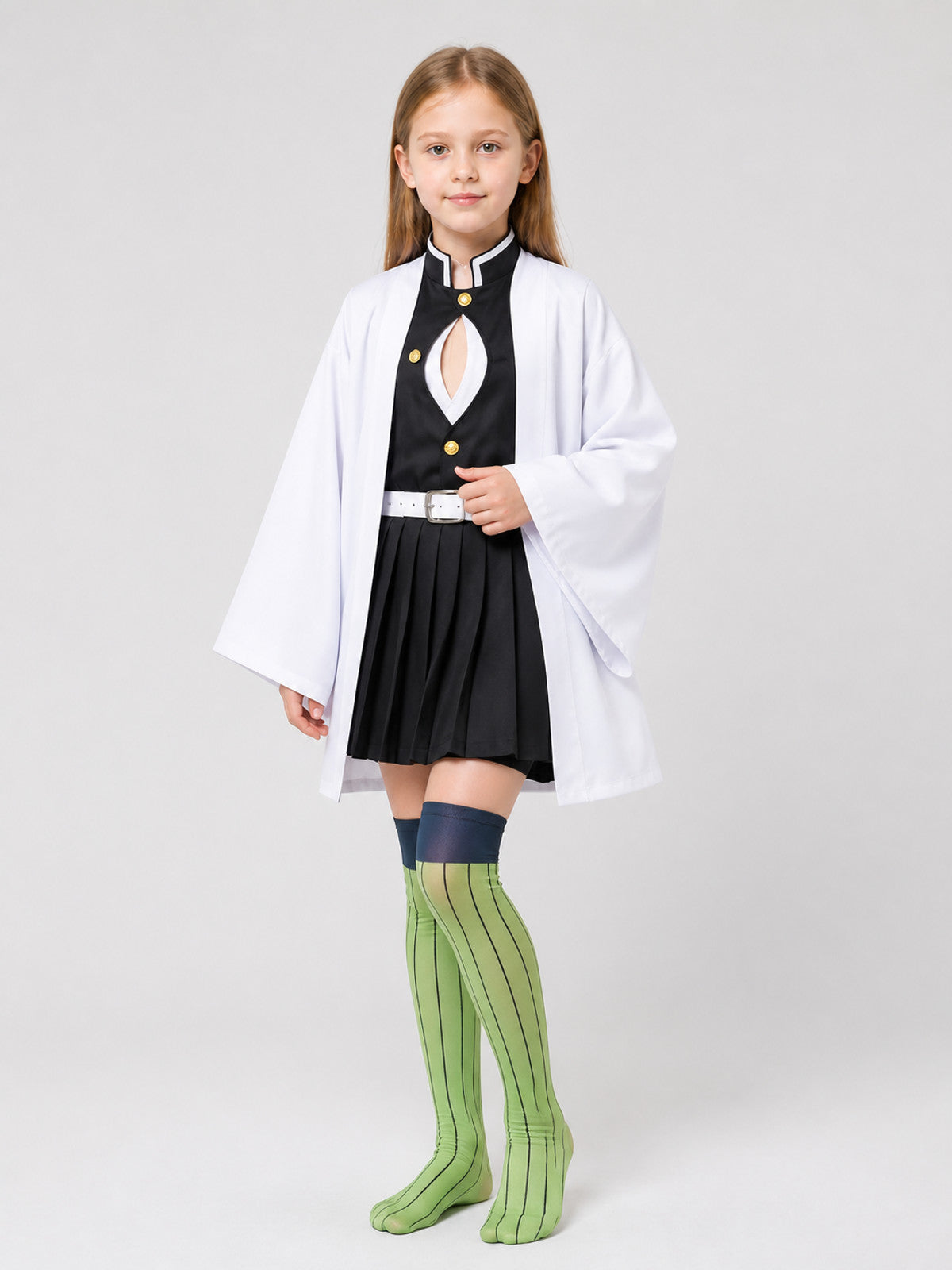 Shinobu Cosplay Costume from Demon Slayer: Kimetsu no Yaiba Costumes detail