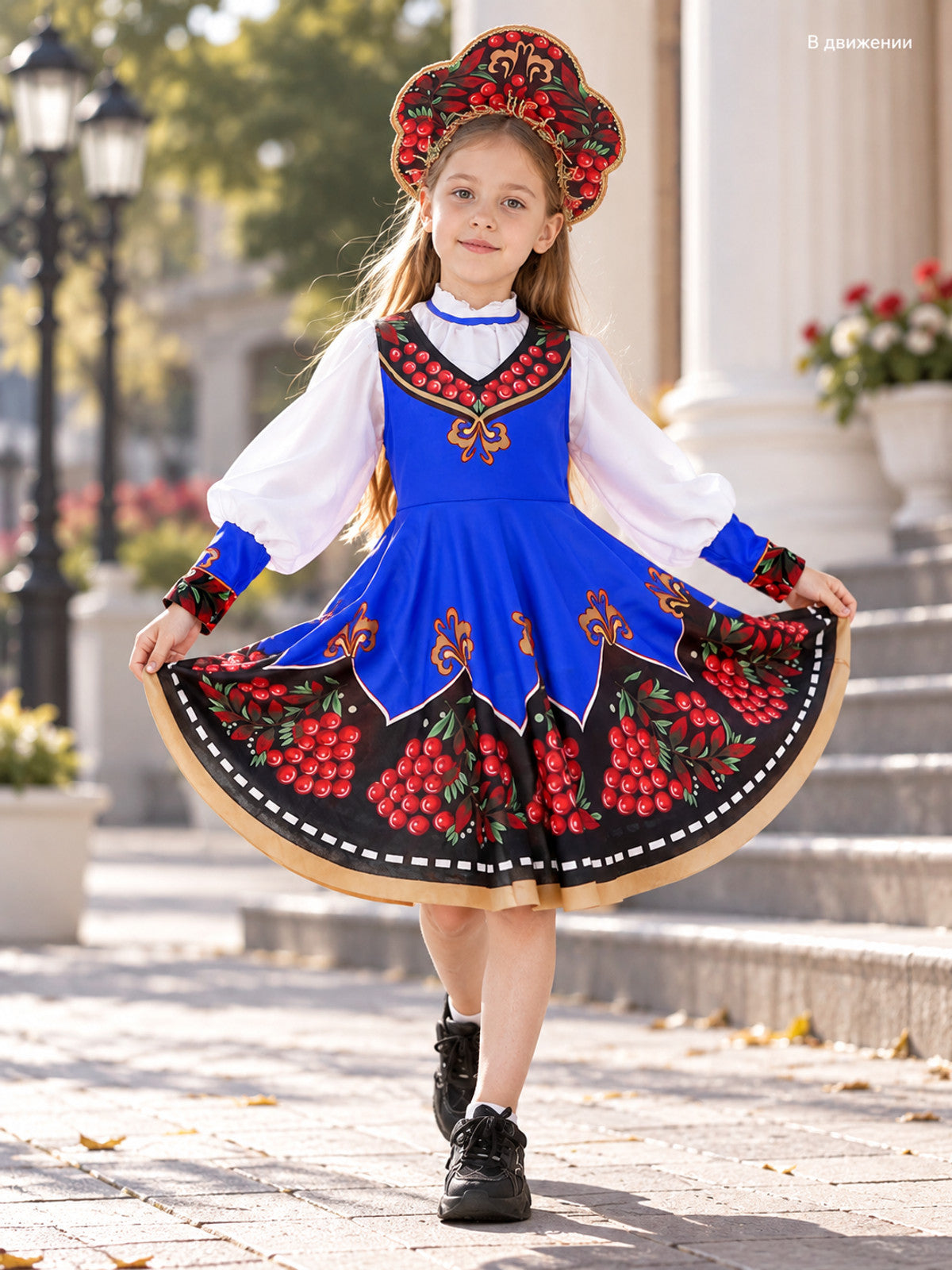 Russian-Style Stage Costume with Sarafan lifestyle view