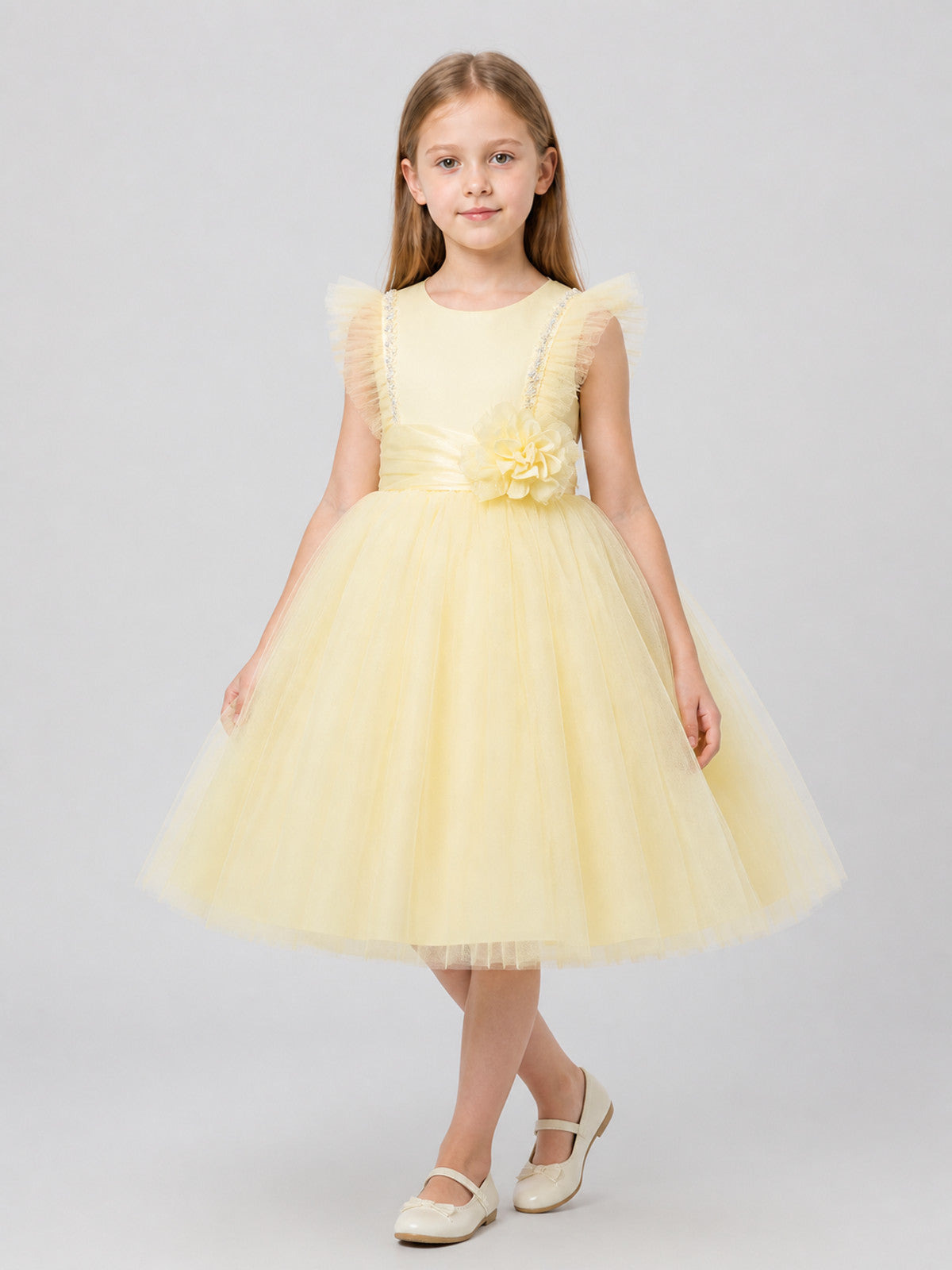 Formal Tutu Dress with a Multilayer Tulle Skirt Costume Dresses detail