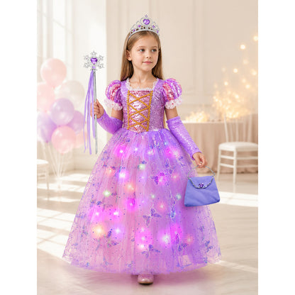 Light-Up Princess Costume for Halloween lifestyle view