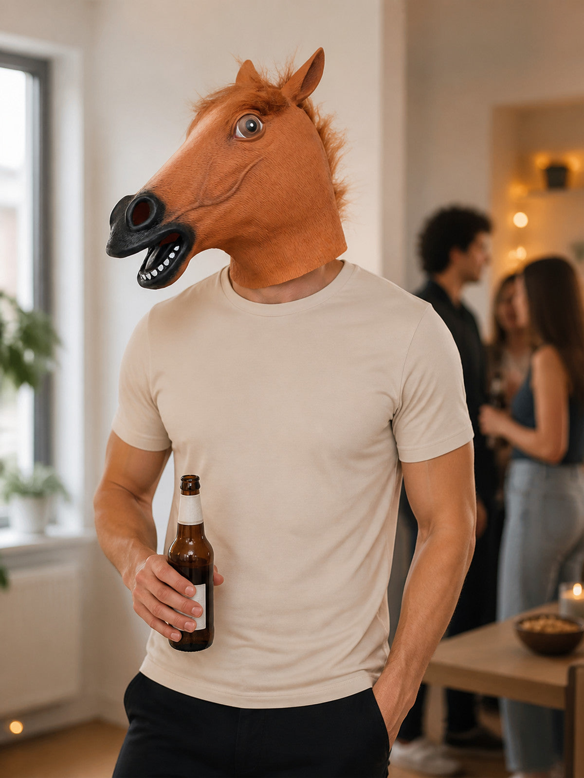 Halloween Horse Costume Headpiece lifestyle view