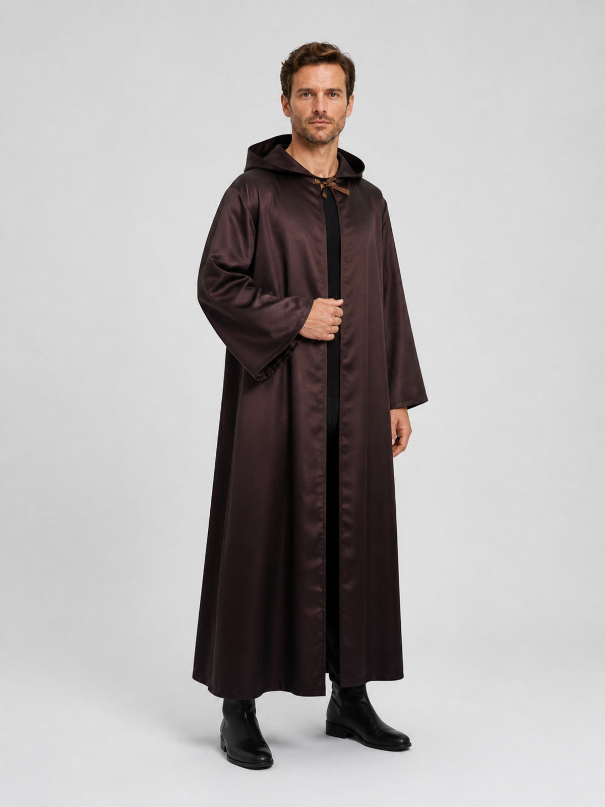 Hooded Jedi Cloak for Cosplay and Halloween