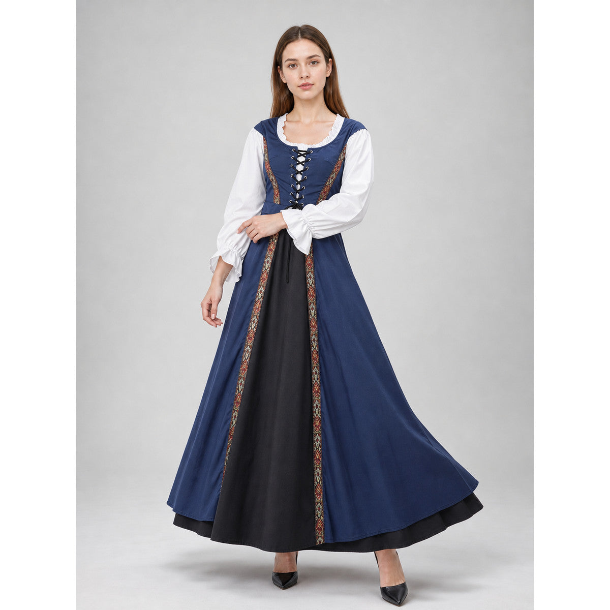 Halloween Costume: Retro Dress with Headpiece