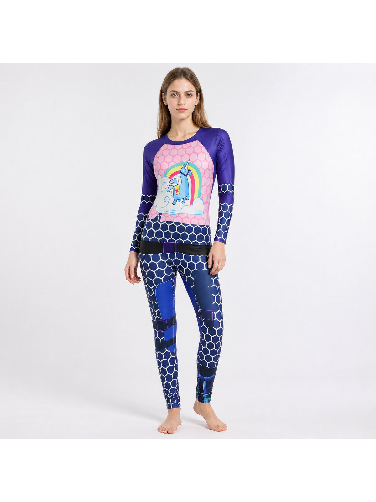 Rainbow Unicorn Cosplay Jumpsuit