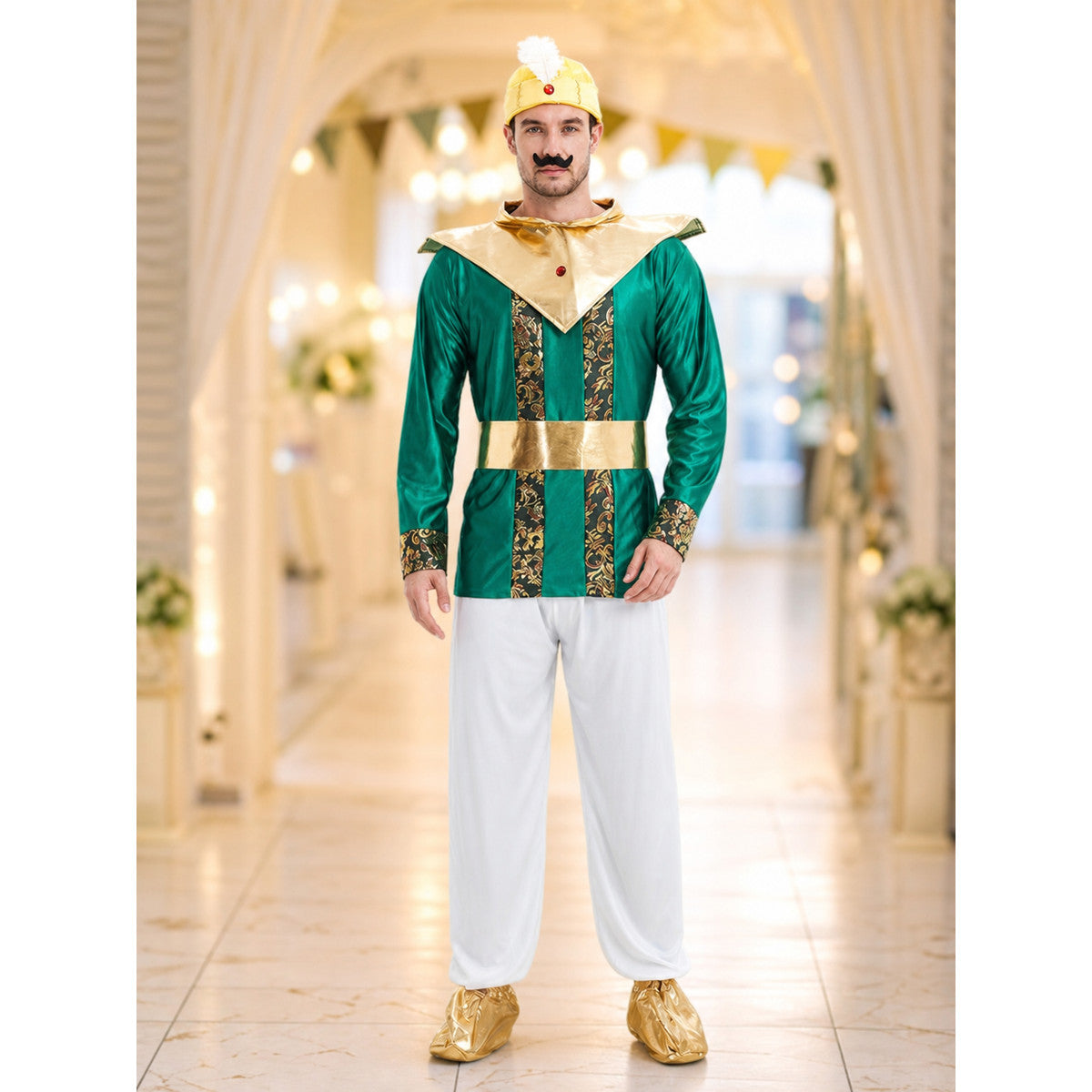 Aladdin Costume in an Eastern Style for Cosplay lifestyle view