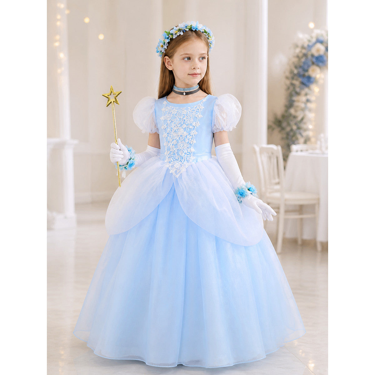 Princess Costume for Halloween and Cosplay lifestyle view