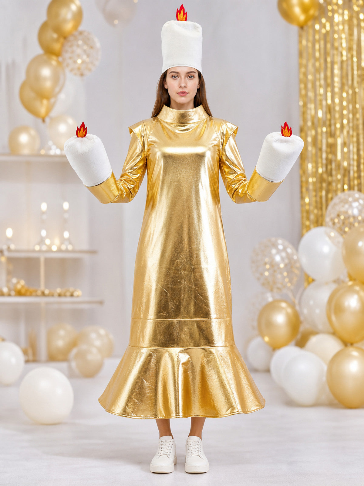 Candle Costume for Halloween and Stage lifestyle view