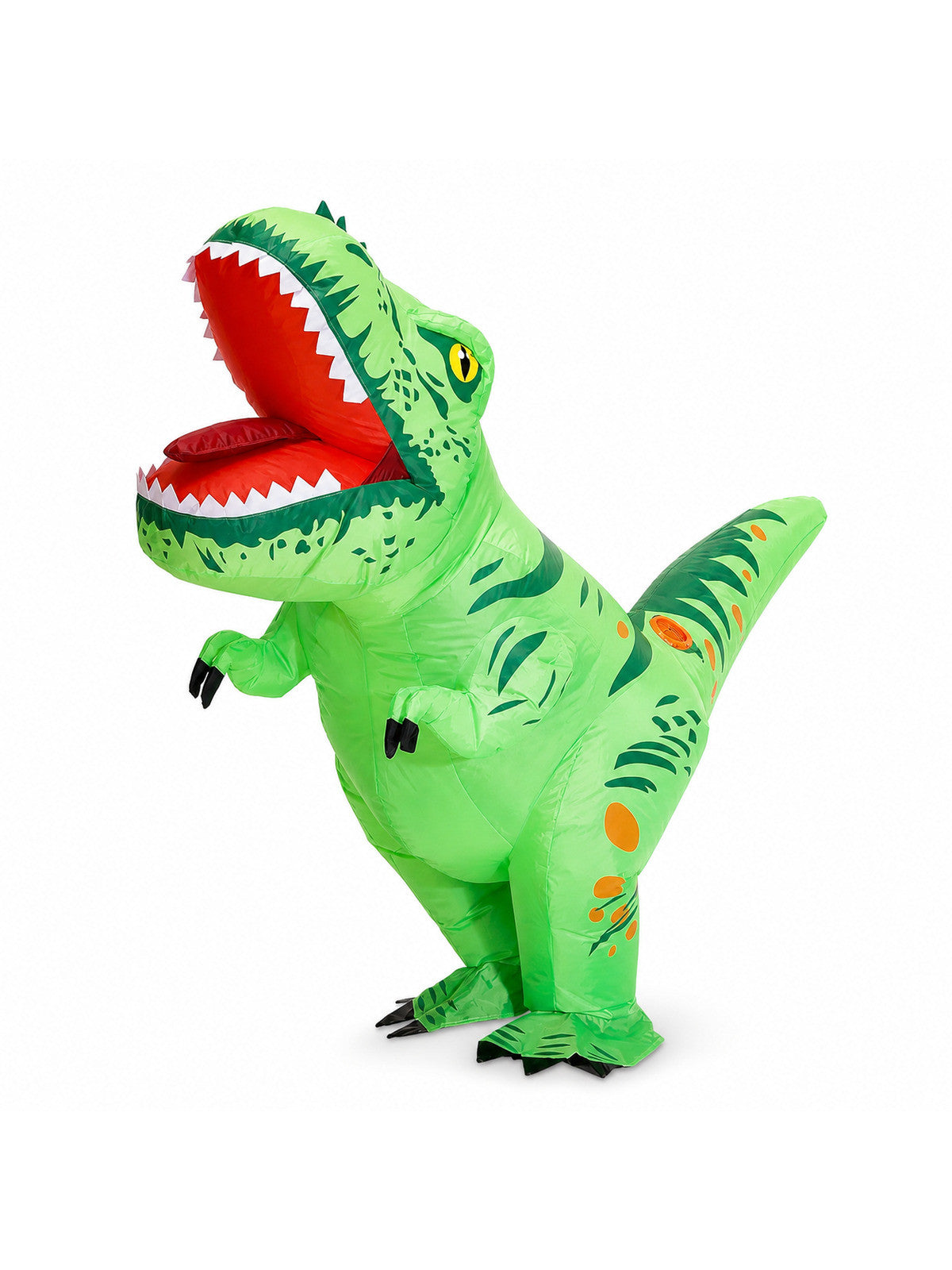 Inflatable T Rex Costume Funny Riding Dinosaur Outfit With Fan Halloween