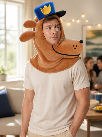 Halloween Dog-Shaped Carnival Headwear lifestyle view