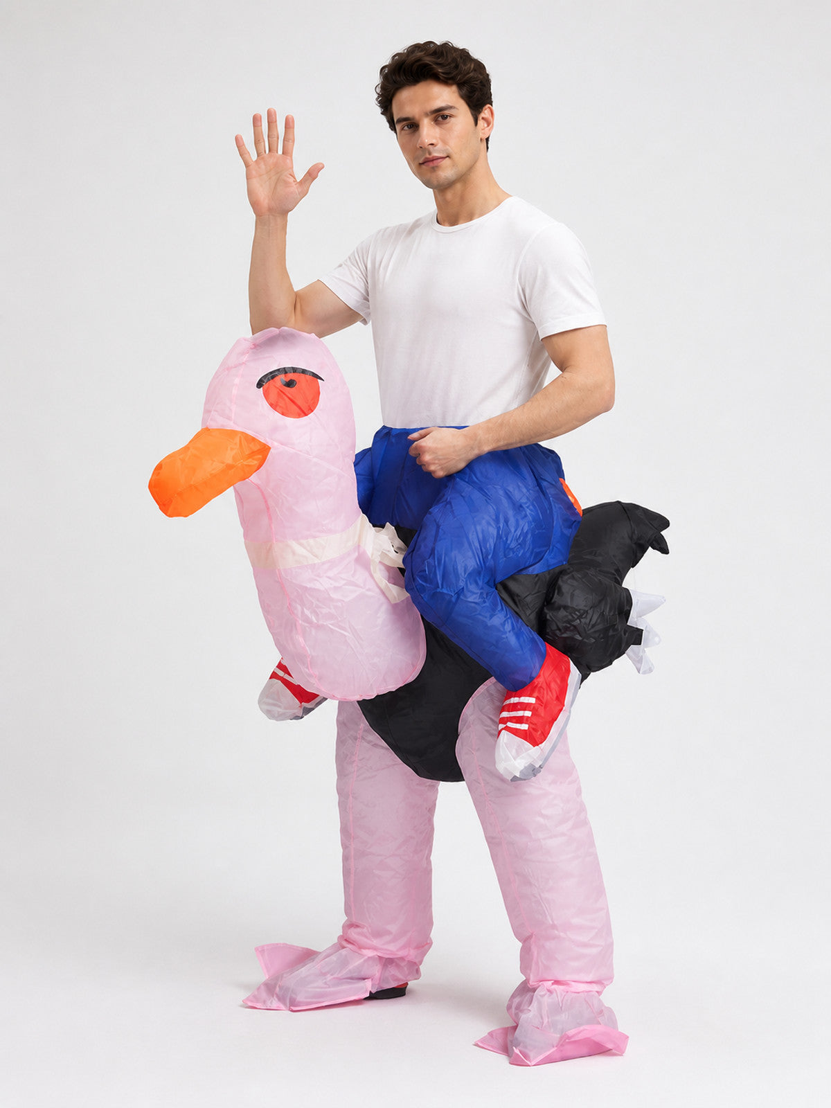 Inflatable Flamingo Costume with Long Legs