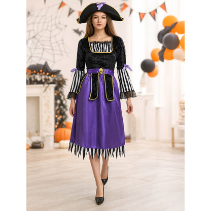Pirate Costume with Hat and Belt lifestyle view