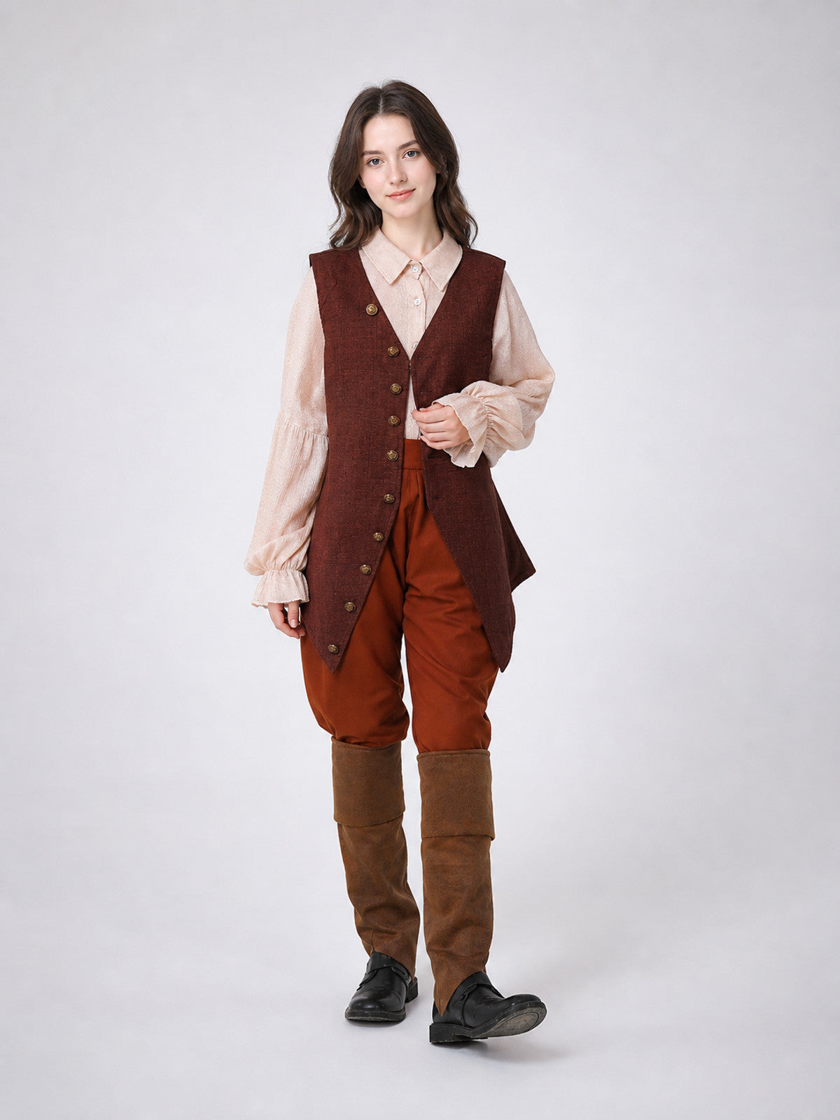 Pirate Costume for Halloween, Stage Performances, and Cosplay Costumes detail