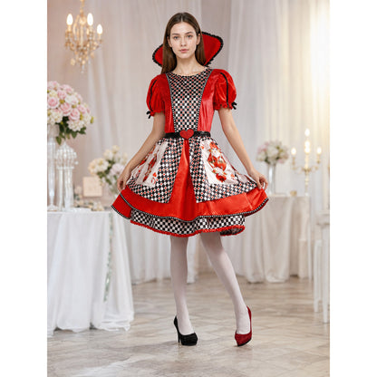 Theatrical Dress in a Card Suit Style lifestyle
