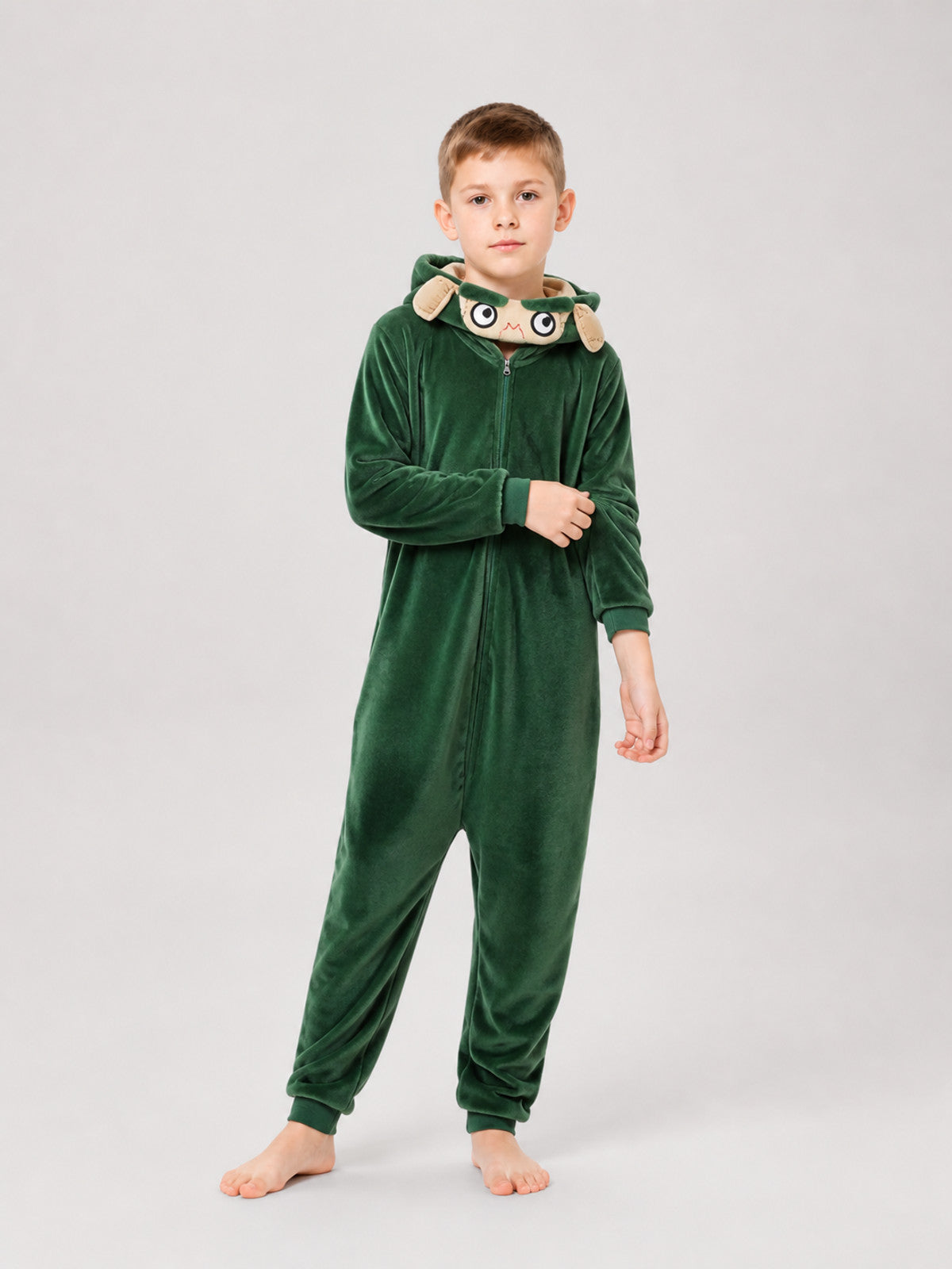 Monster Hooded Carnival Costume, Jumpsuit