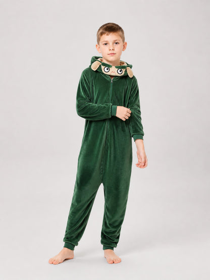 Monster Hooded Carnival Costume, Jumpsuit