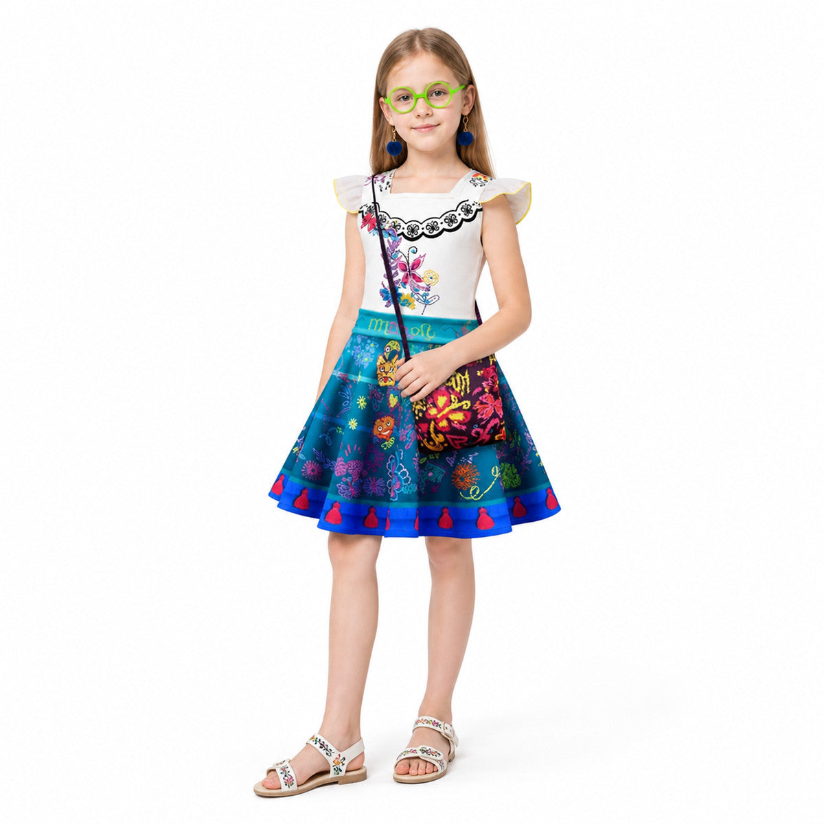 Carnival Dress with Handbag and Accessories Costume Dresses detail