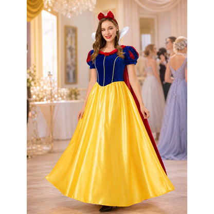 Snow White Costume with Cape and Dress