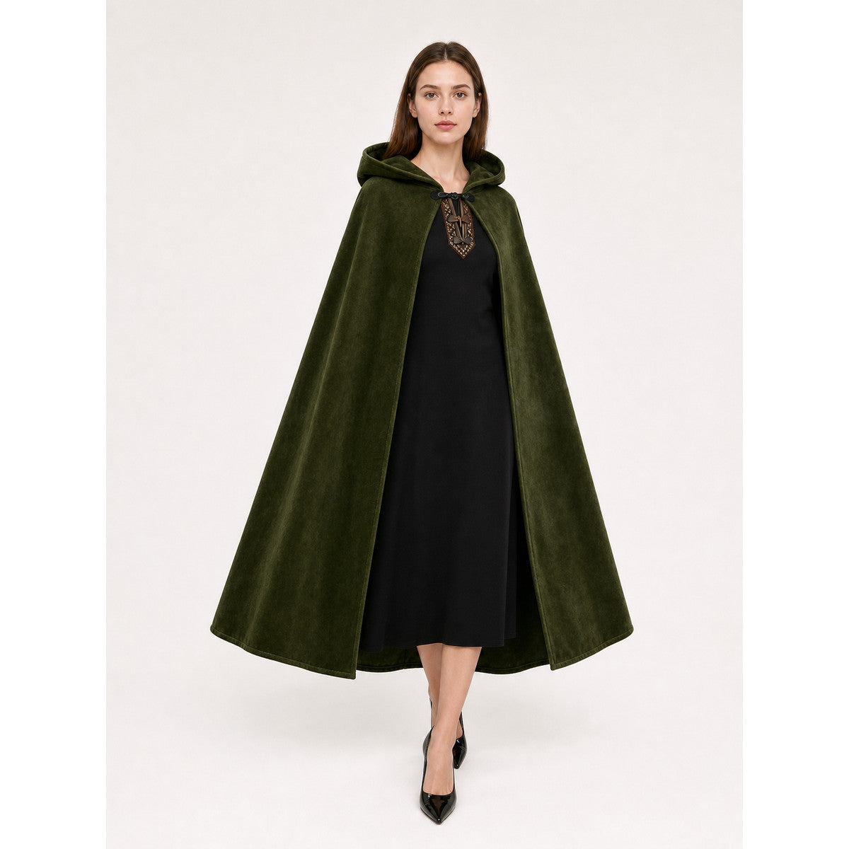Dark Green Hooded Carnival Cloak occasion guide 2