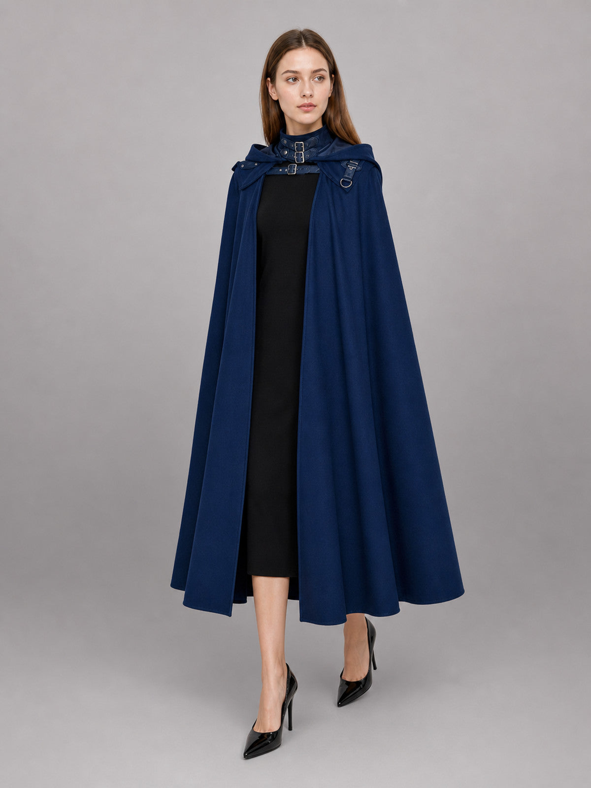 Dark Blue Hooded Costume Cloak occasion guide