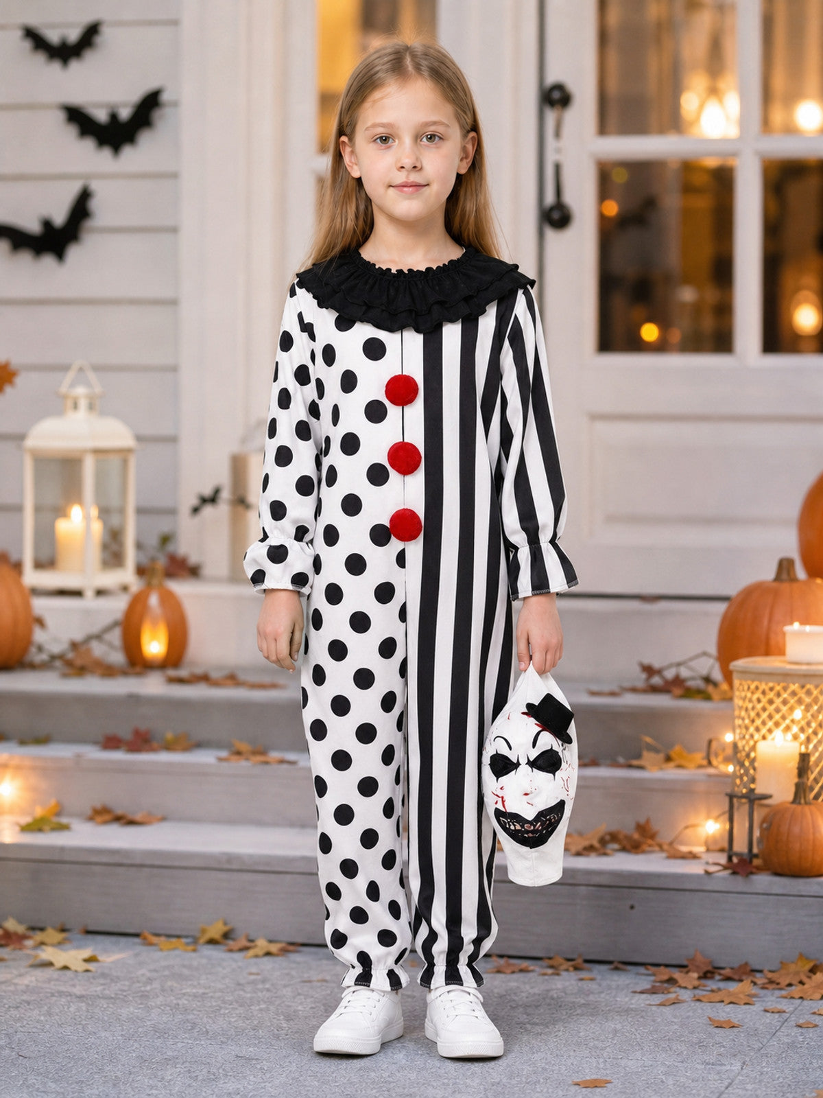 Clown Costume for Halloween and the Stage lifestyle view