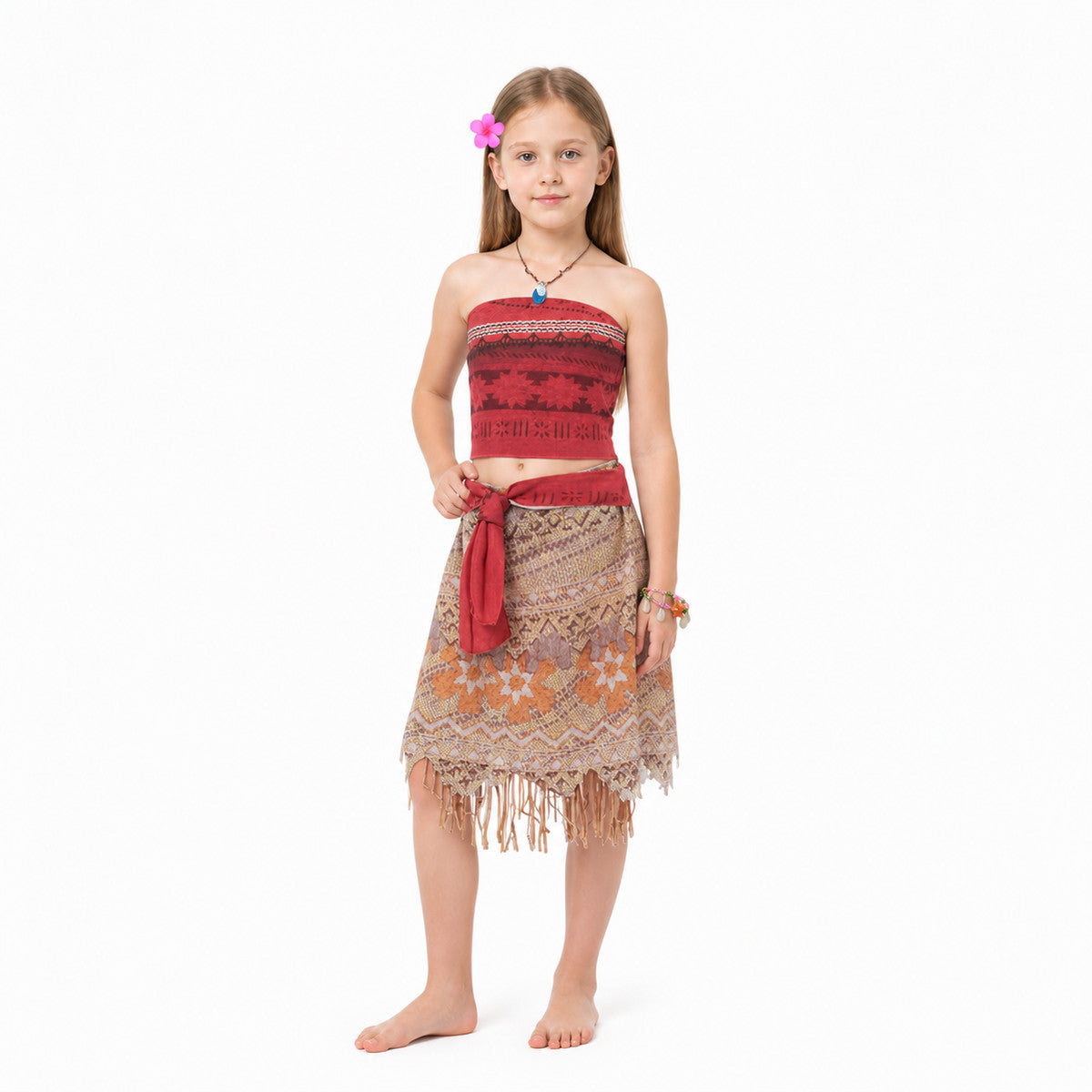 Moana Costume for Kids with Dress and Accessories Costume Dresses detail