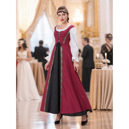 Historical Medieval-Style Cosplay Dress
