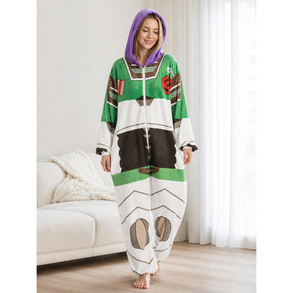 Astronaut hooded jumpsuit set lifestyle