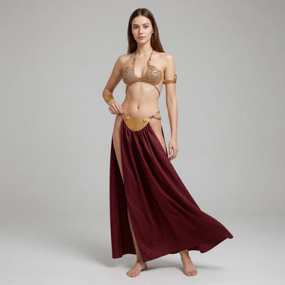 Star Wars Cosplay Costume with Gold Details