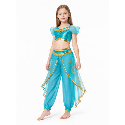 Sparkly Princess Costume with Sequins and Tulle Costumes detail