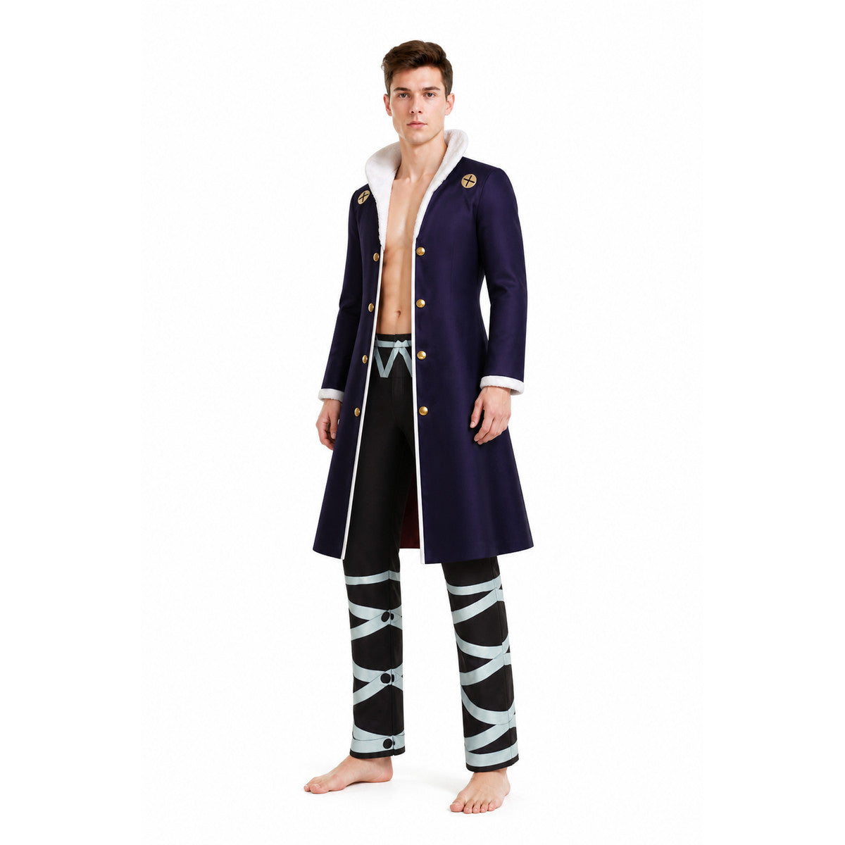 Chrollo Lucifer Cosplay Costume from the Hunter × Hunter Anime product detail