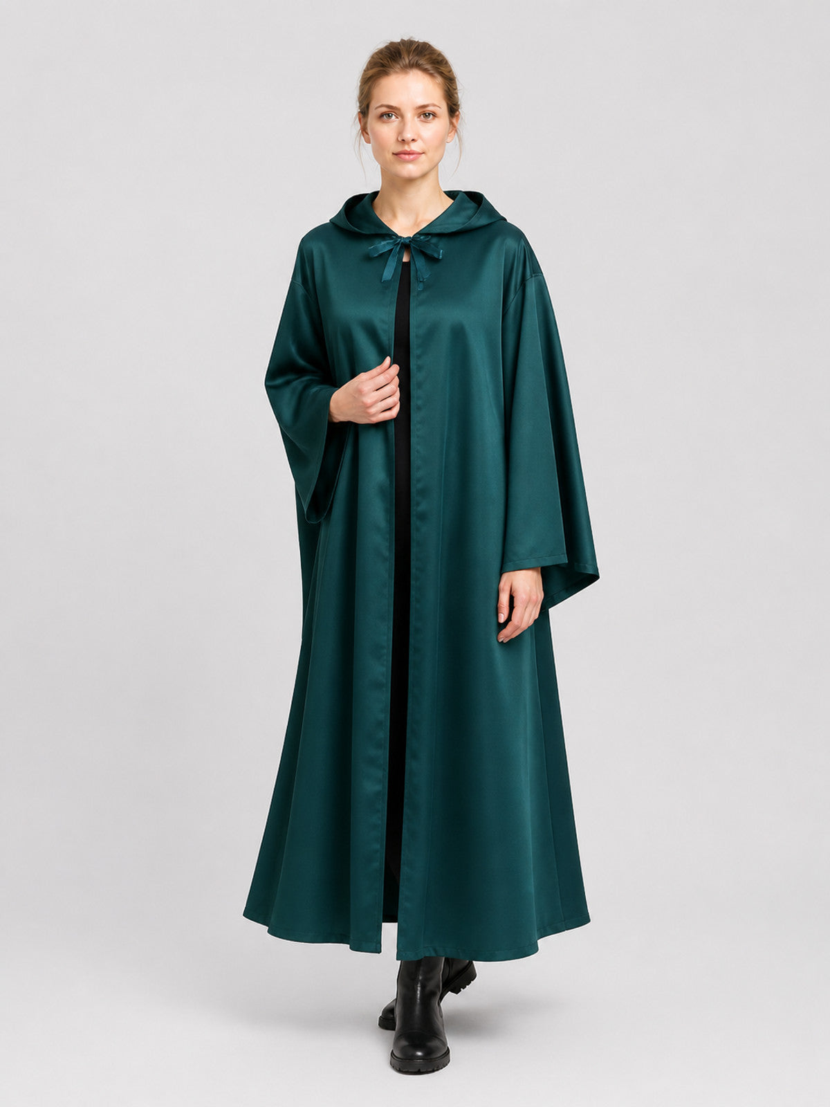 Star Wars Hooded Cloak for Cosplay, Green