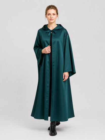 Star Wars Hooded Cloak for Cosplay, Green