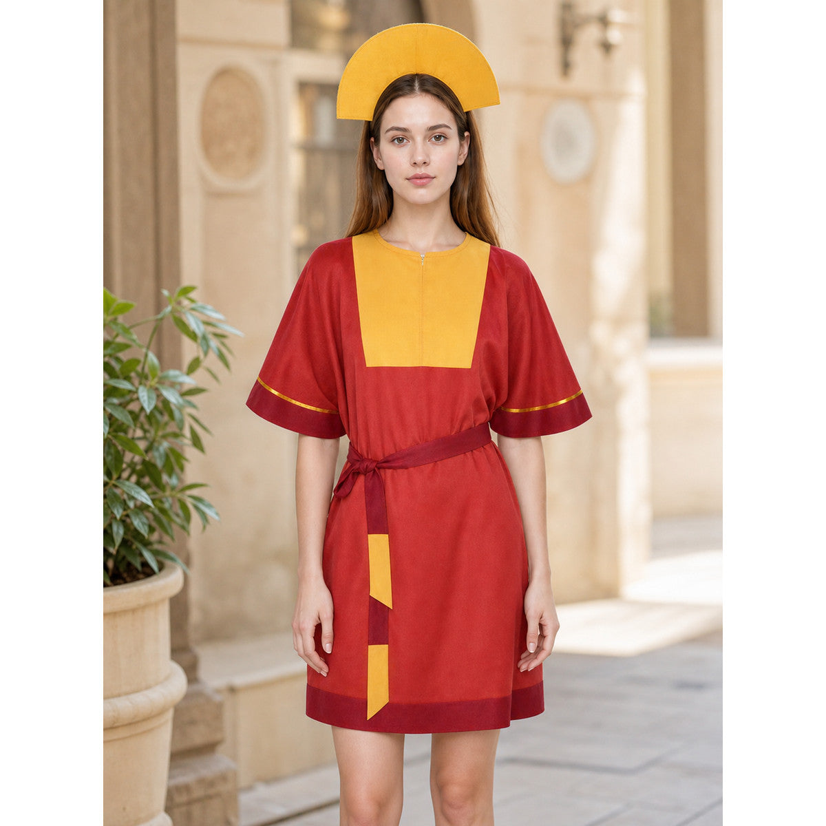 The Emperor's New Groove Character Cosplay Costume lifestyle view