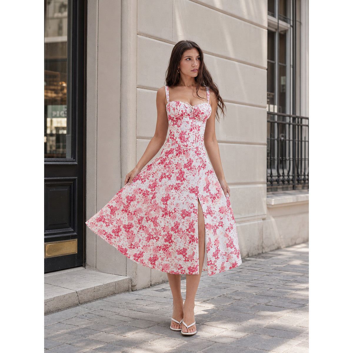 Women’s Summer Floral Print Sundress